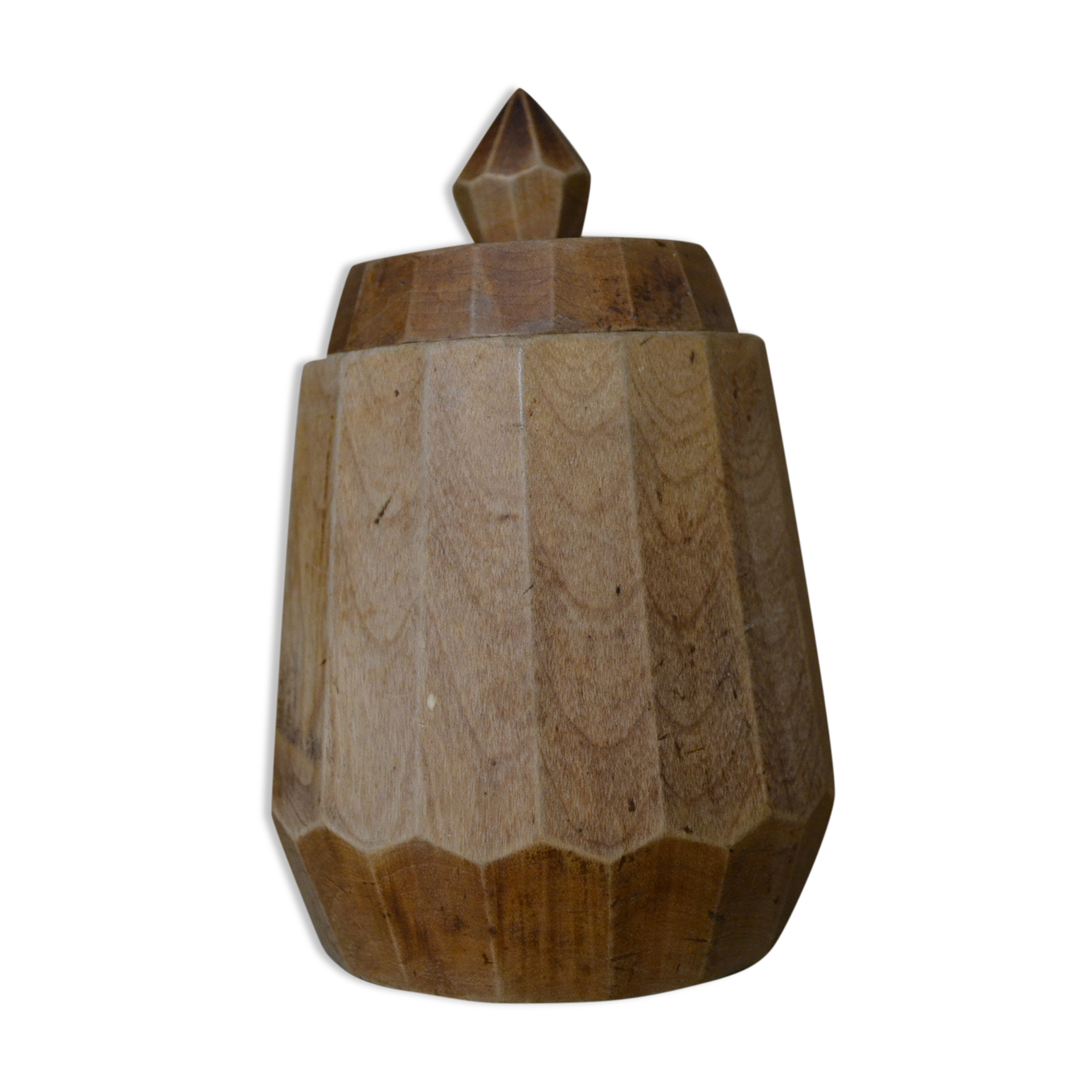Boite en bois massif avec couvercle