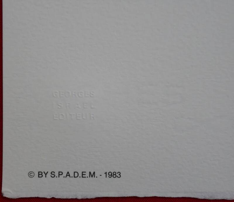 Salvador Dali: Horses, Saint George, signed lithograph