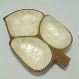 Wooden and mother-of-pearl pocket emptier