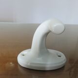 White porcelain hook Art Deco 30s 40s