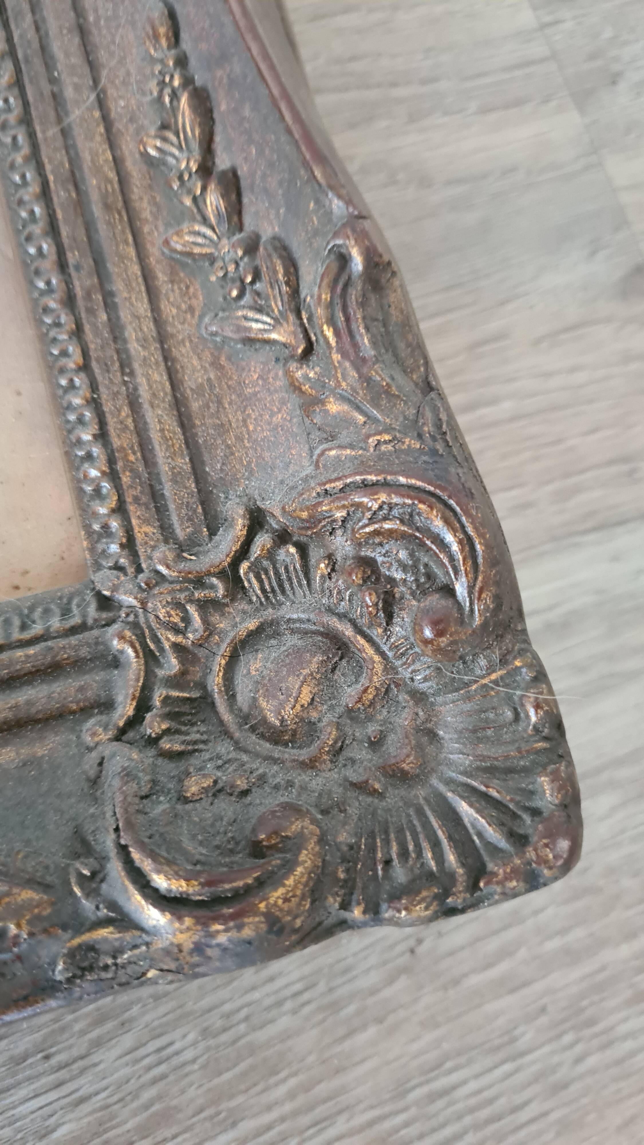 Old painting / oil painting / flowers