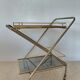 Desserte de bar pliante "Hollywood Regency"-Design Italien