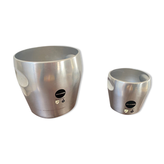Champagne bucket 872 and ice bucket 871 edition alessi design luigi massoni & carlo mazzeri