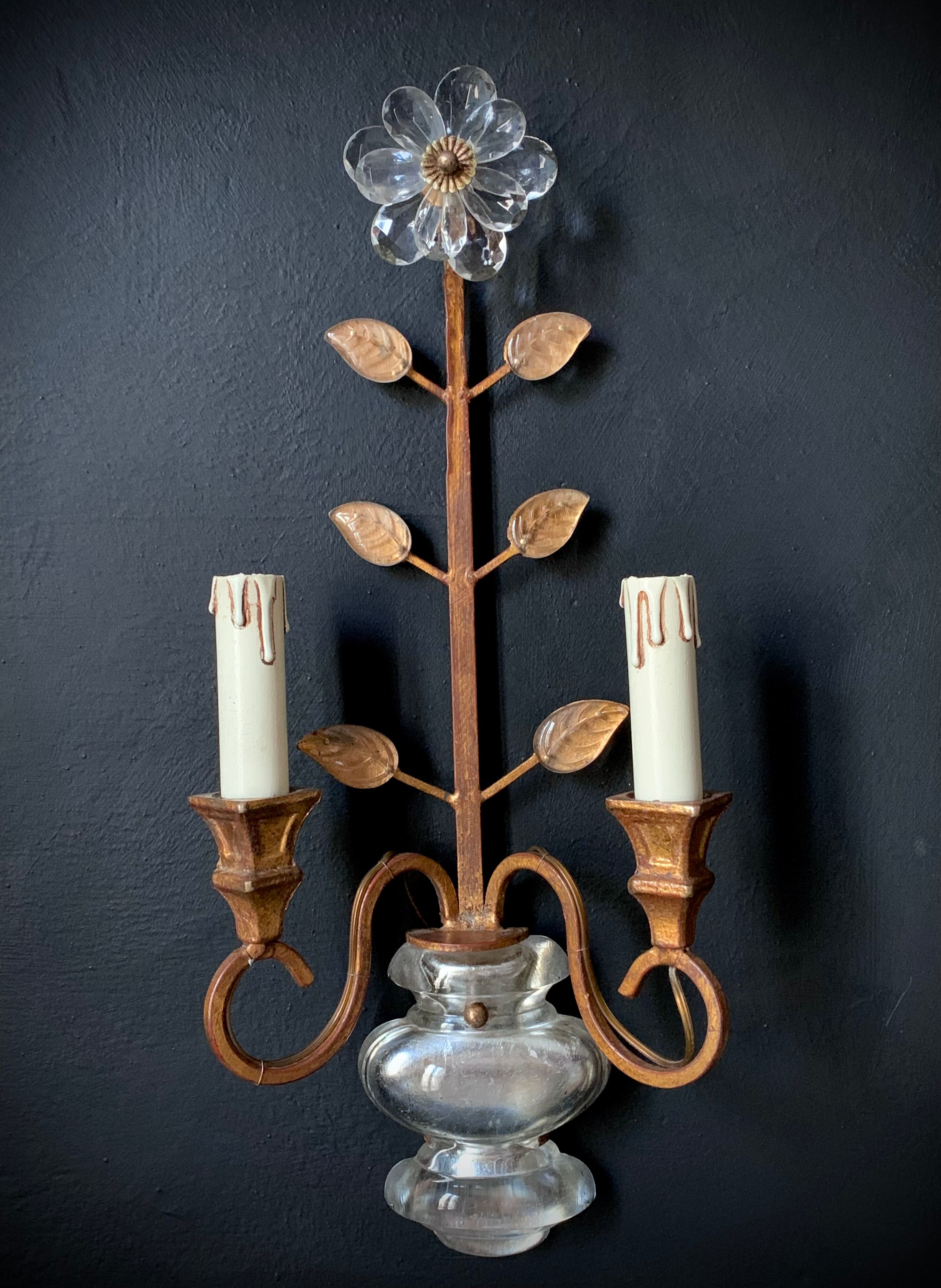 Paire d’appliques Maison Bagues