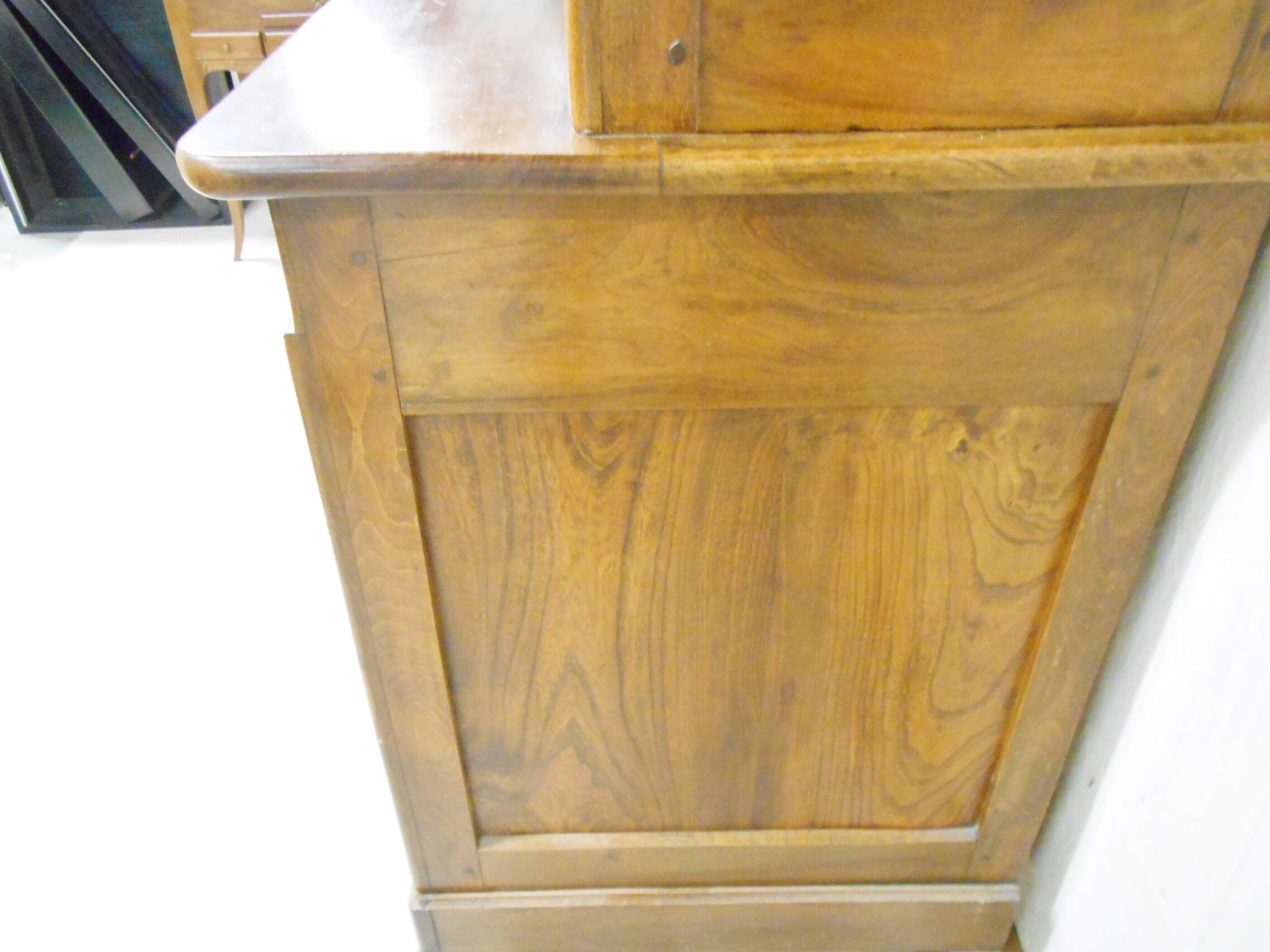 Buffet two bodies Louis Philippe walnut