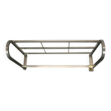 1930s Bauhaus chrome wall-mounted coat rack