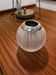Antique Victorian Glass and Silver Matchpot 1897