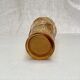 Italian vase in amber colored glass around the 1970s dimension -H-32,5cm L-14cm-