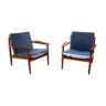 Pair of armchairs, Arne Vodder, Denmark, 1950