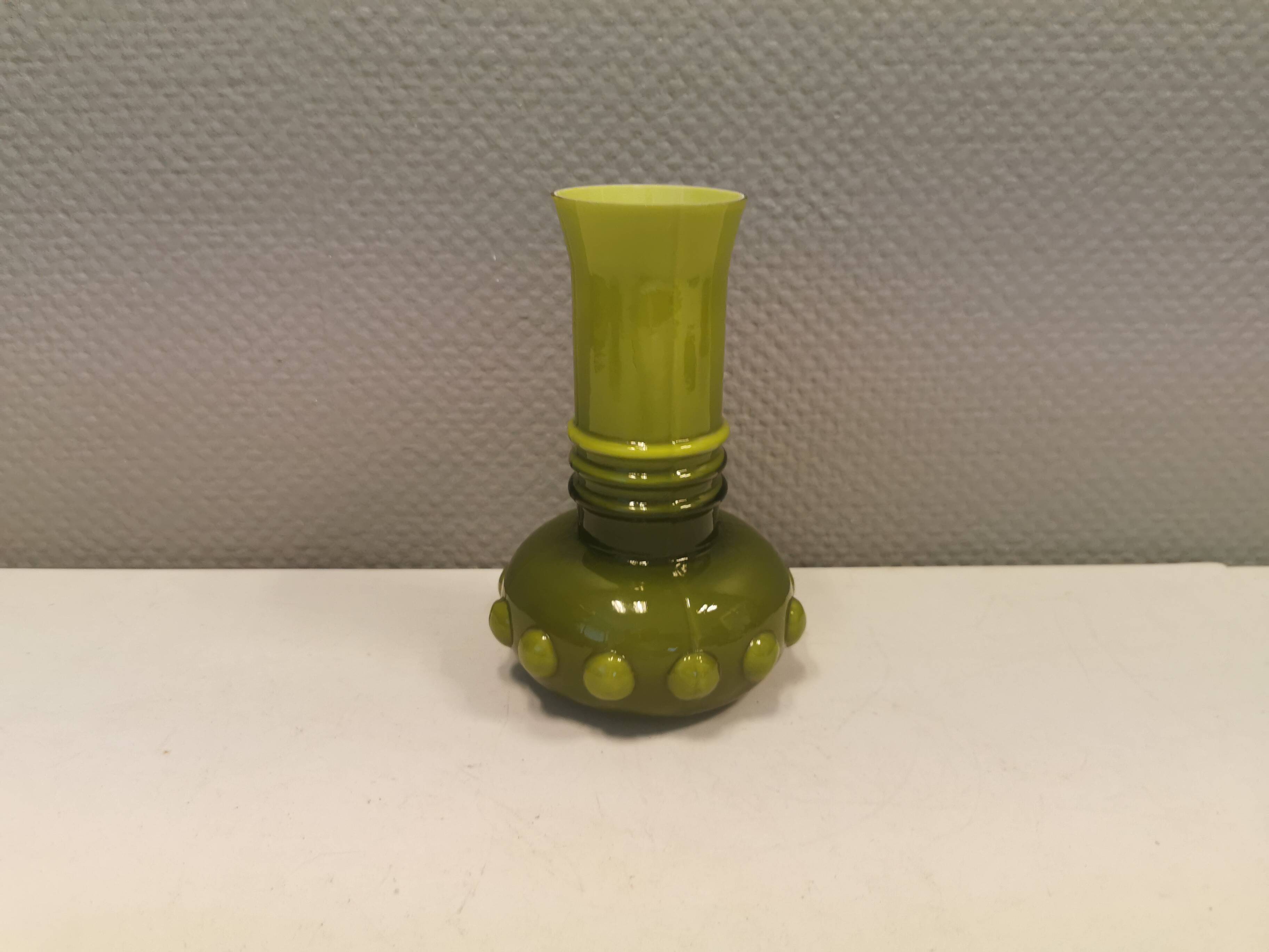 Vase de la verrerie suédoise flygsfors.