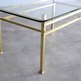 vintage coffee table | table | hollywood regency