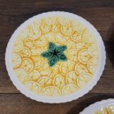 3 Lemon Barbotine plates