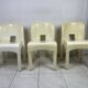 3x vintage Universale chair Joe Colombo Kartell