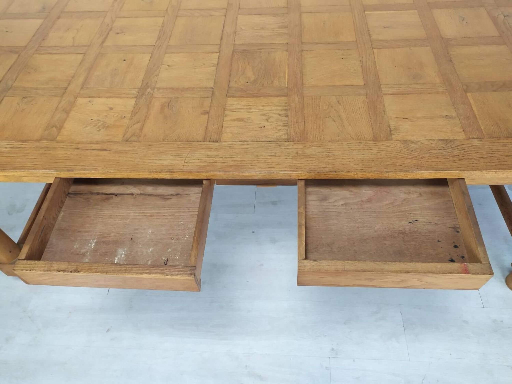 Jacques adnet art deco desk