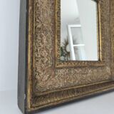 Wooden mirror