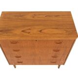 Commode scandinave en teck, Suède, 1960