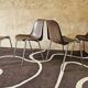 Lot de 4 chaises Helmut Starke année 1970