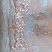 Wrought iron lamppost