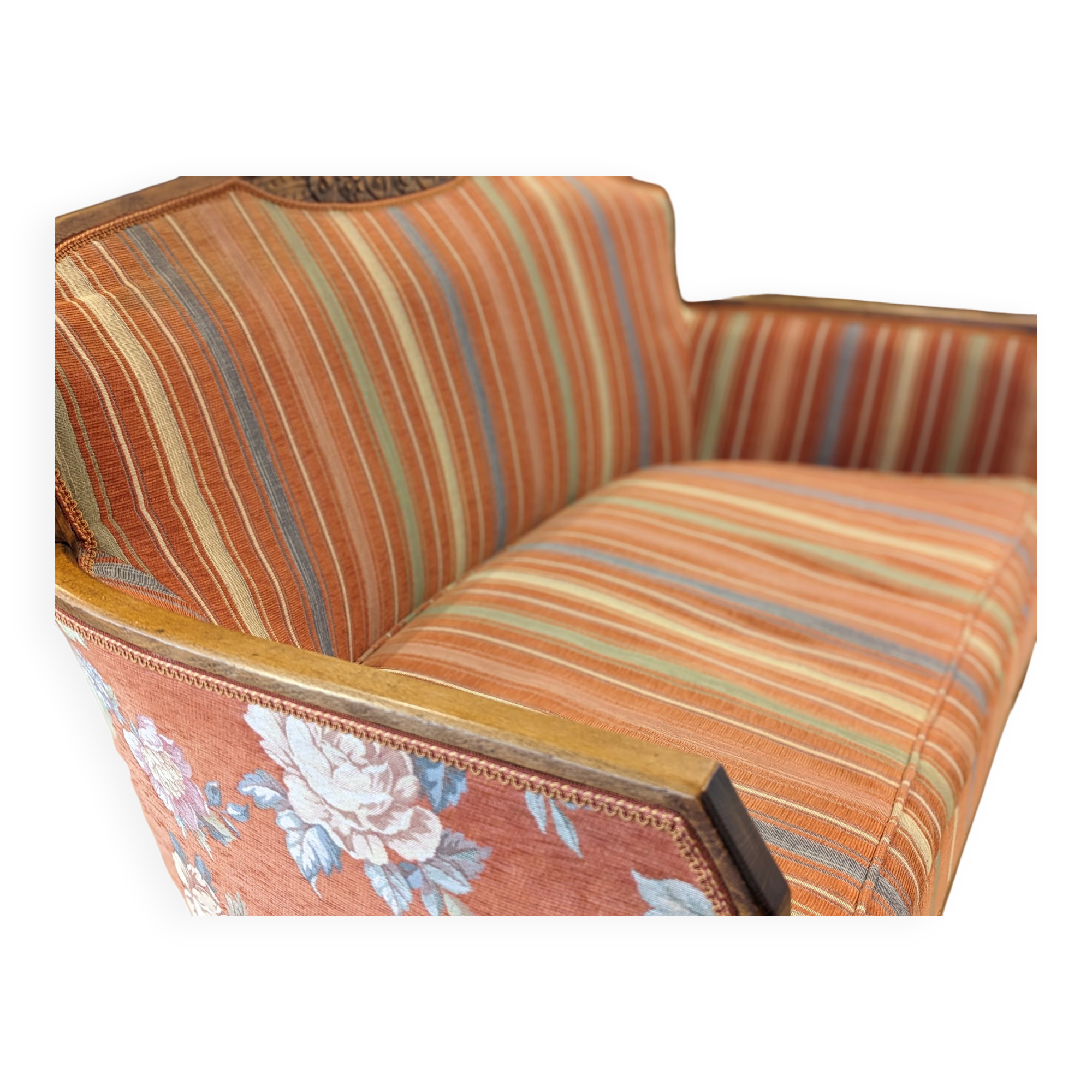 Sofa bench 2 places 40s