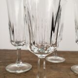 Champagne flutes x6