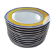 12 large Italian ceramic plates