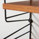 Original String Wall System in Teak by Nisse Strinning, Sweden - 1950's