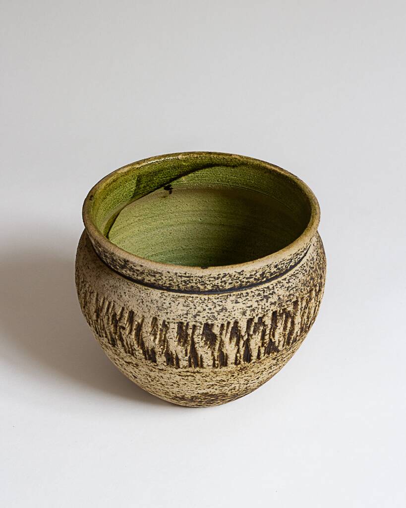 Italian ceramic vase or cachepot, Italy, 1960s