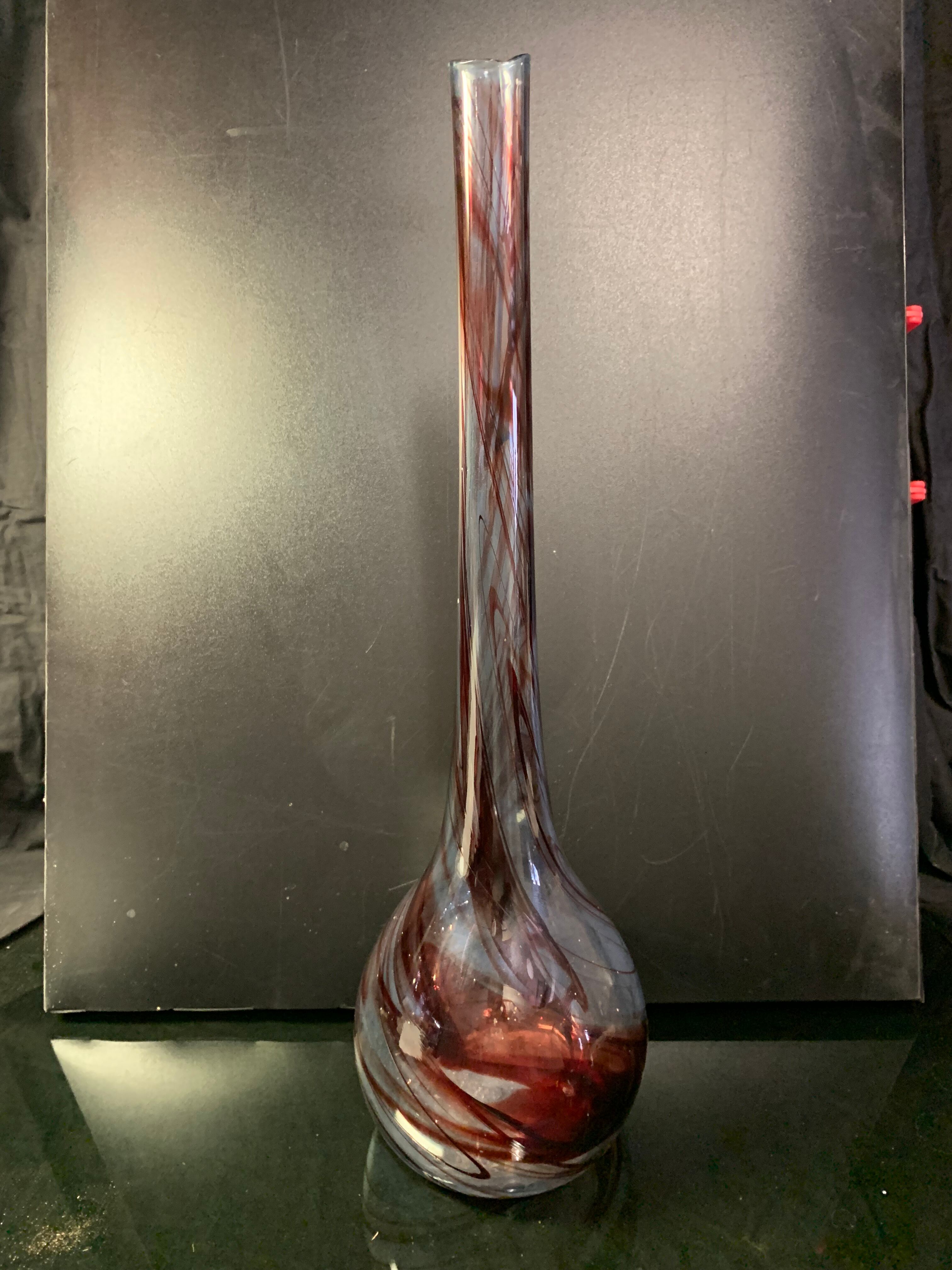 Soliflore vase design in glass