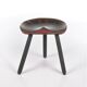 Vintage 1950s tripod stool by Mogens Lassen.