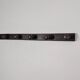 Antique turned wooden coat rack with 6 hooks, rustic spirit.