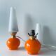 Paire de lampes de chevet vintage