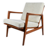 Fauteuil d'origine entièrement restauré, icône scandinave des années 60