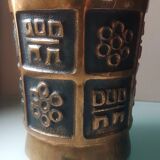 Bronze vase signed 60s