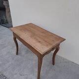 Antique Louis XV style side table with 2 drawers