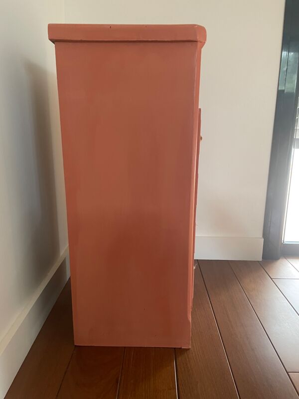 Chevet bois relooké