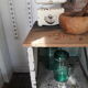 Metal craft furniture and plywood tray