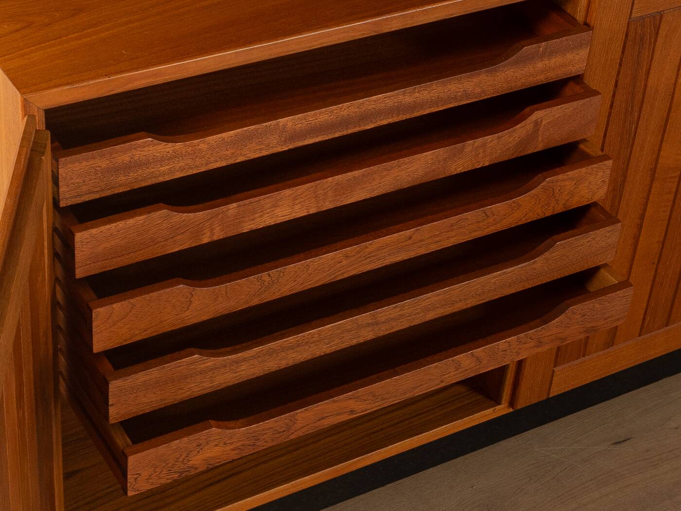 Classic two-piece sideboard from the 1960s