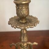 Ancien Chandelier en laiton massif