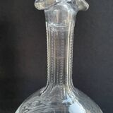 Baccarat carafe Athenian engraving