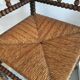 Chaise boule en bois début 20ème