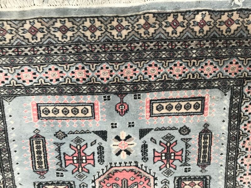 Pakistan is 125 X 190 CM hand vintage carpet
