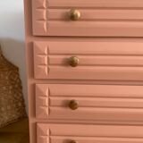 Vintage dresser pink blush
