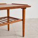 Teak coffee table by Holger Georg Jensen for Kubus, Denmark, 1960s.
