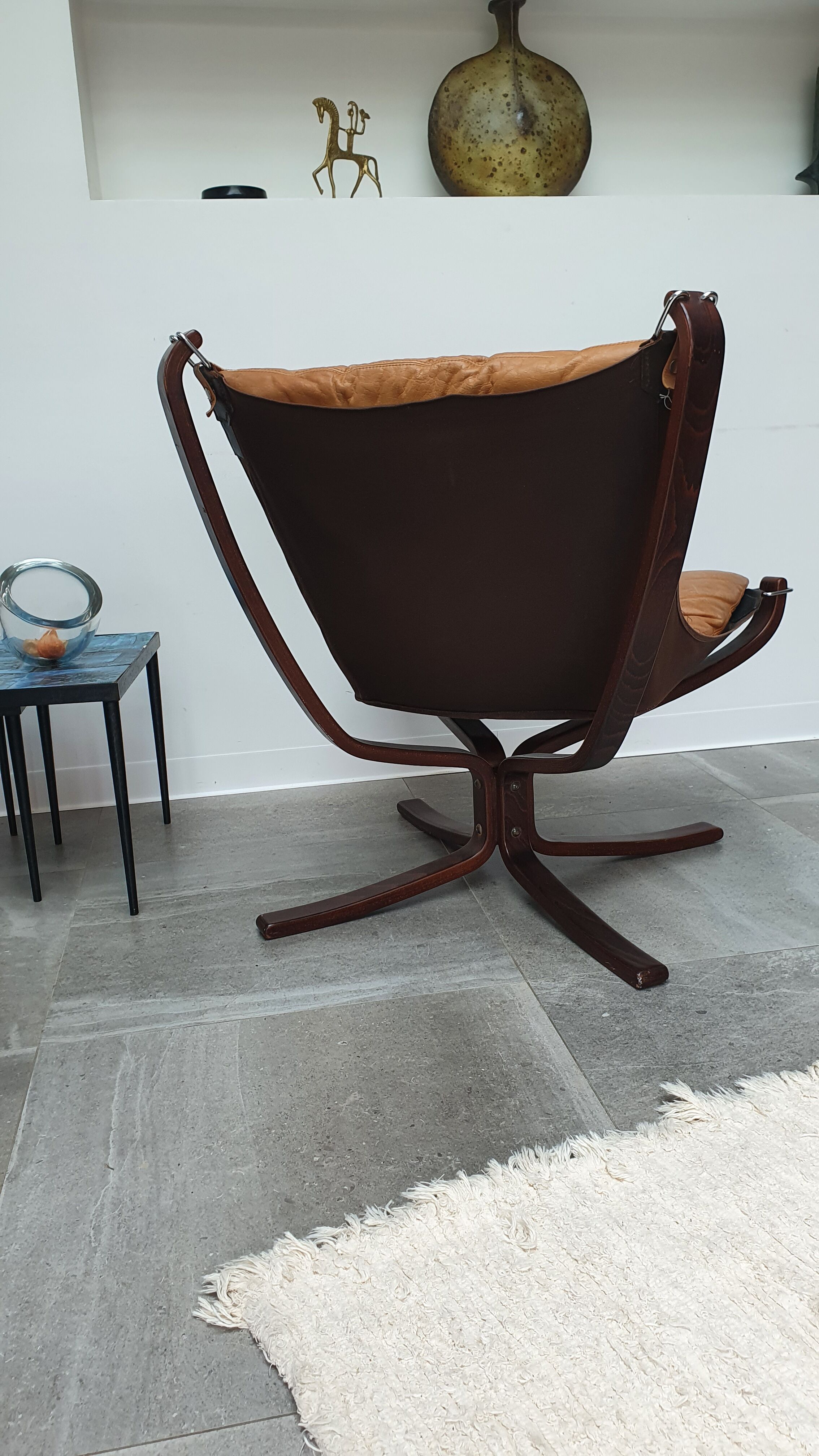 Falcon Scandinavian armchair by Sigurd Resell ed Vatne Mobler