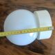 Wall light, ceiling light, opaline ball.