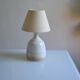 pied de lampe terre cuite grès moderniste France 1970