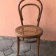 Chaise Thonet XIXeme en hêtre bois courbé modele n°14 - assise cannée