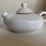 Glazed pottery earthenware teapot 1970