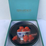 Jean-Claude Chauray strawberry plate for Bernardaud Limoges