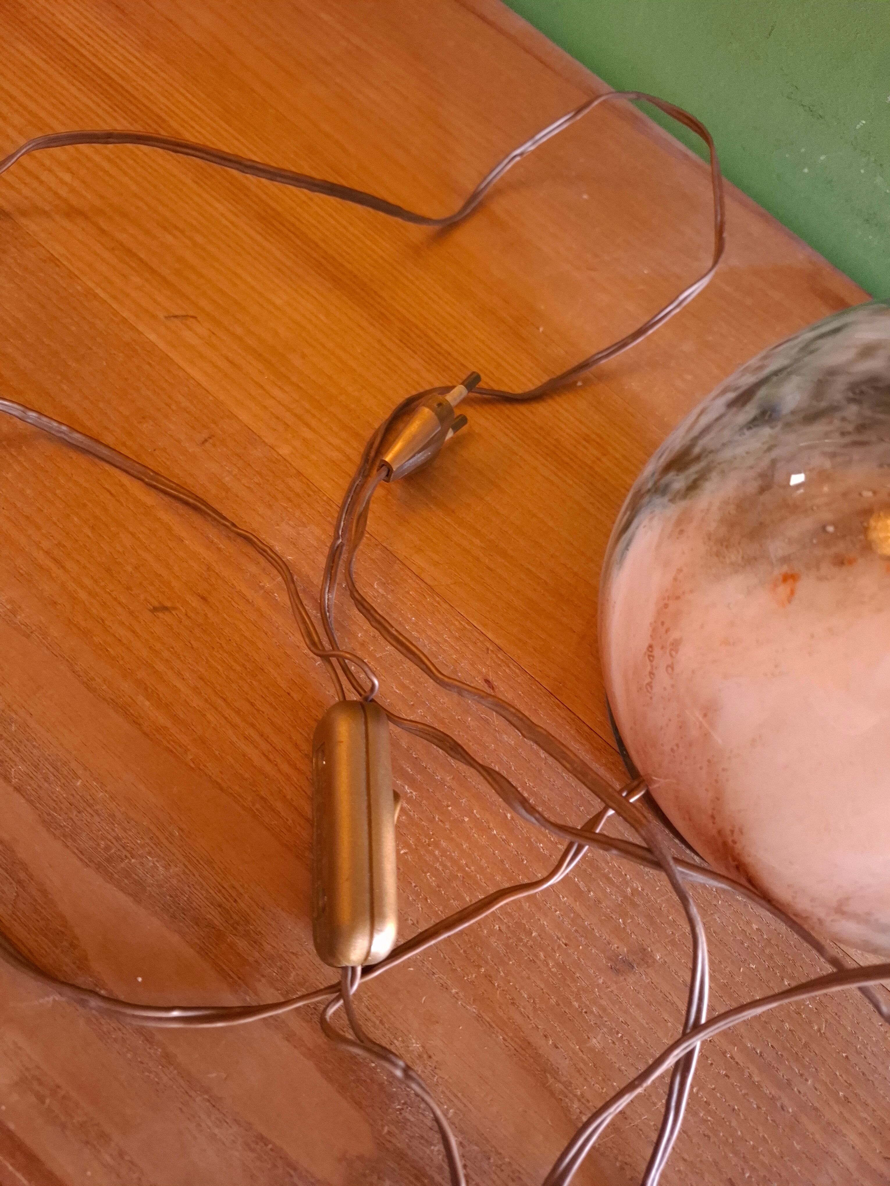 Murano blown glass lamp base